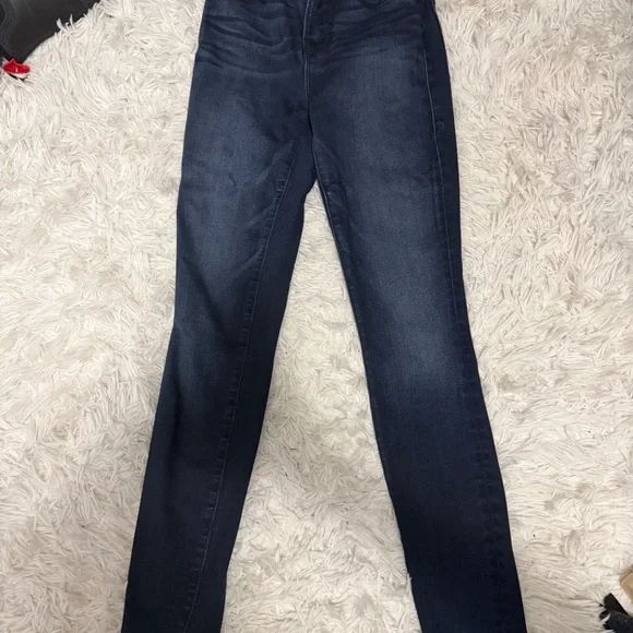 Good American stretch skinny jeans blue600 great condition - Picture 2 of 6
